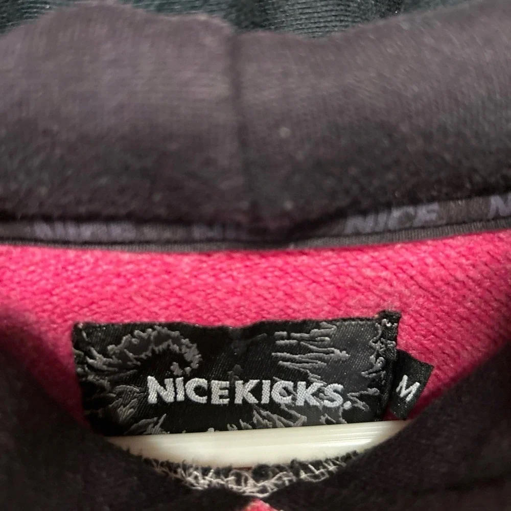 NiceKicks by Nike Tie-Dye‎ Hoodie with 'Nice' Print